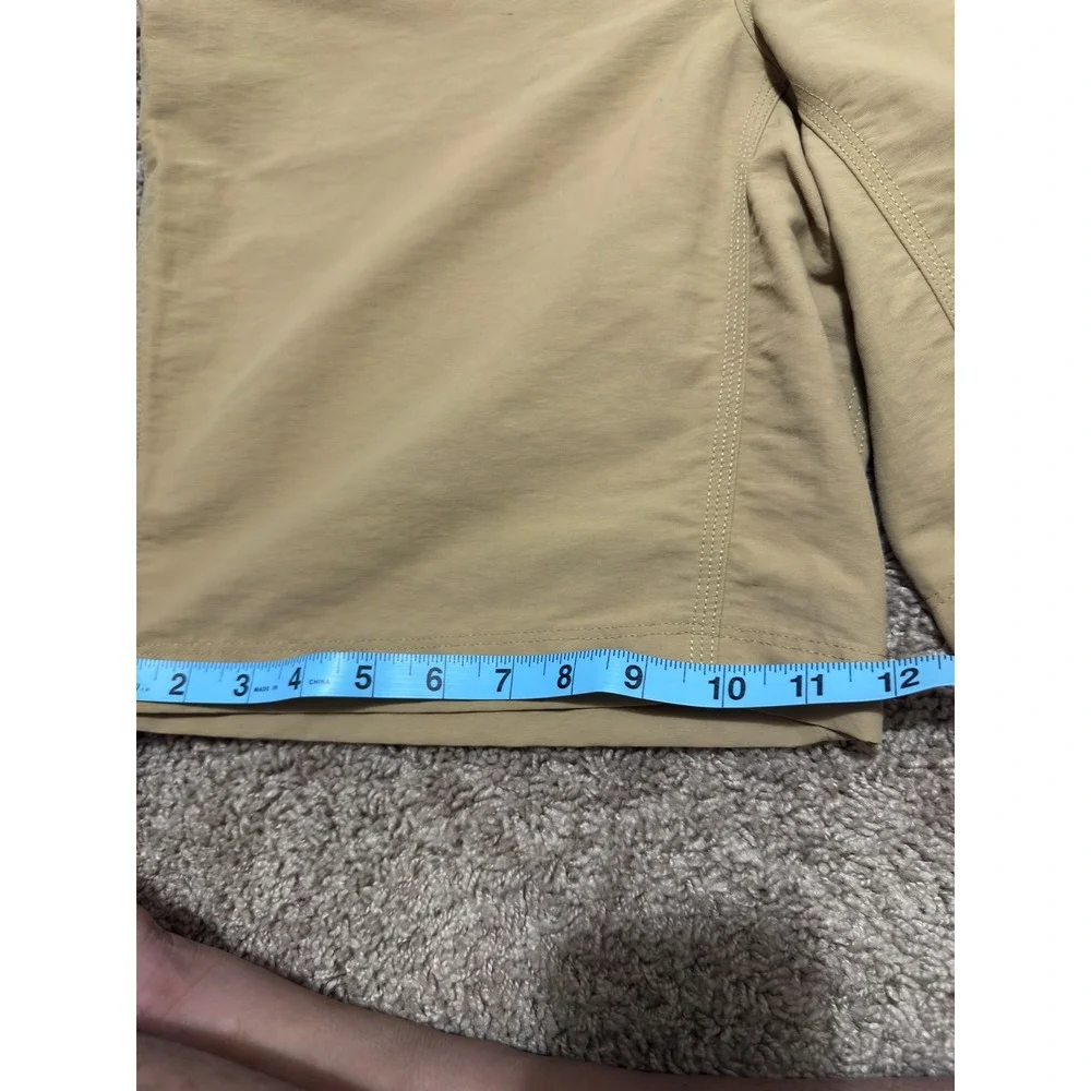 The North Face Mens Tan Nylon Hiking‎ CargoShorts Size 32 Regular DN 879323 BB18